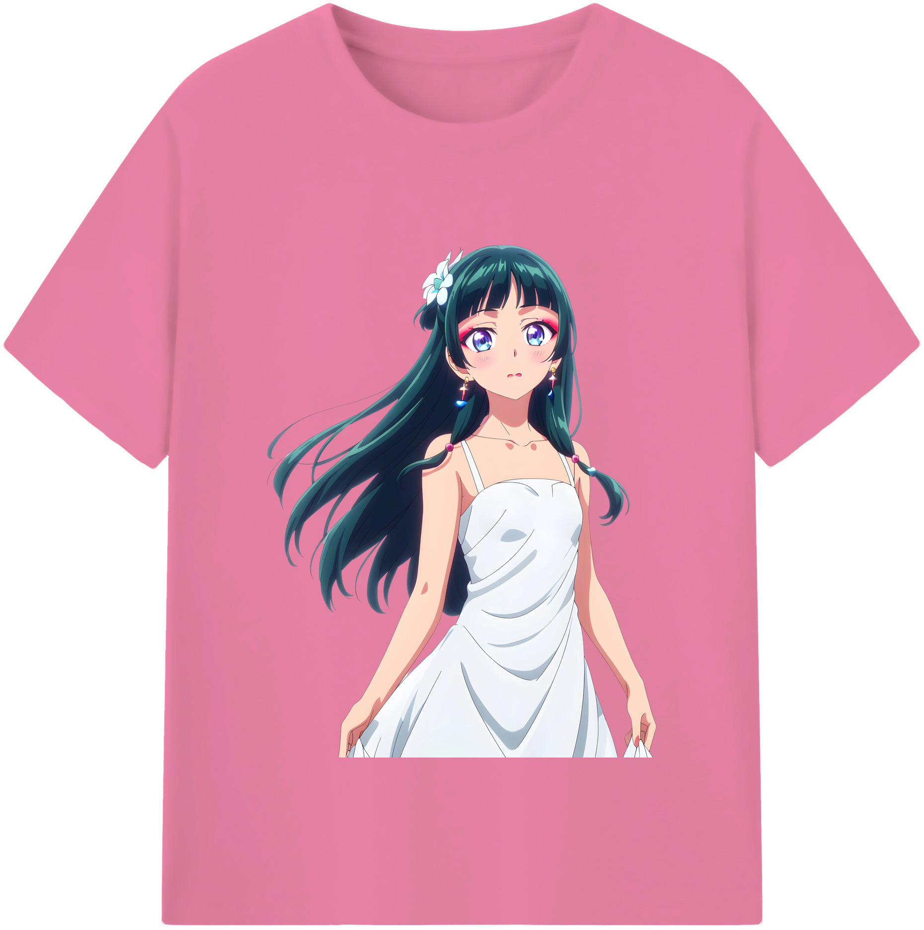 （画像用） 薬屋のひとりごと The Apothecary Diaries 綿100％半袖Tシャツ（フロントプリント）